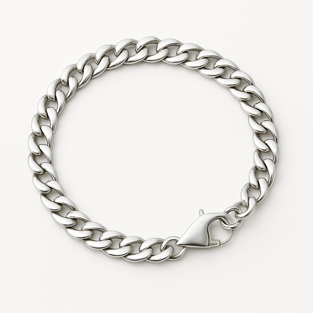STEELHAVEN™ Classic 5mm Cuban Bracelet — Gold & Silver