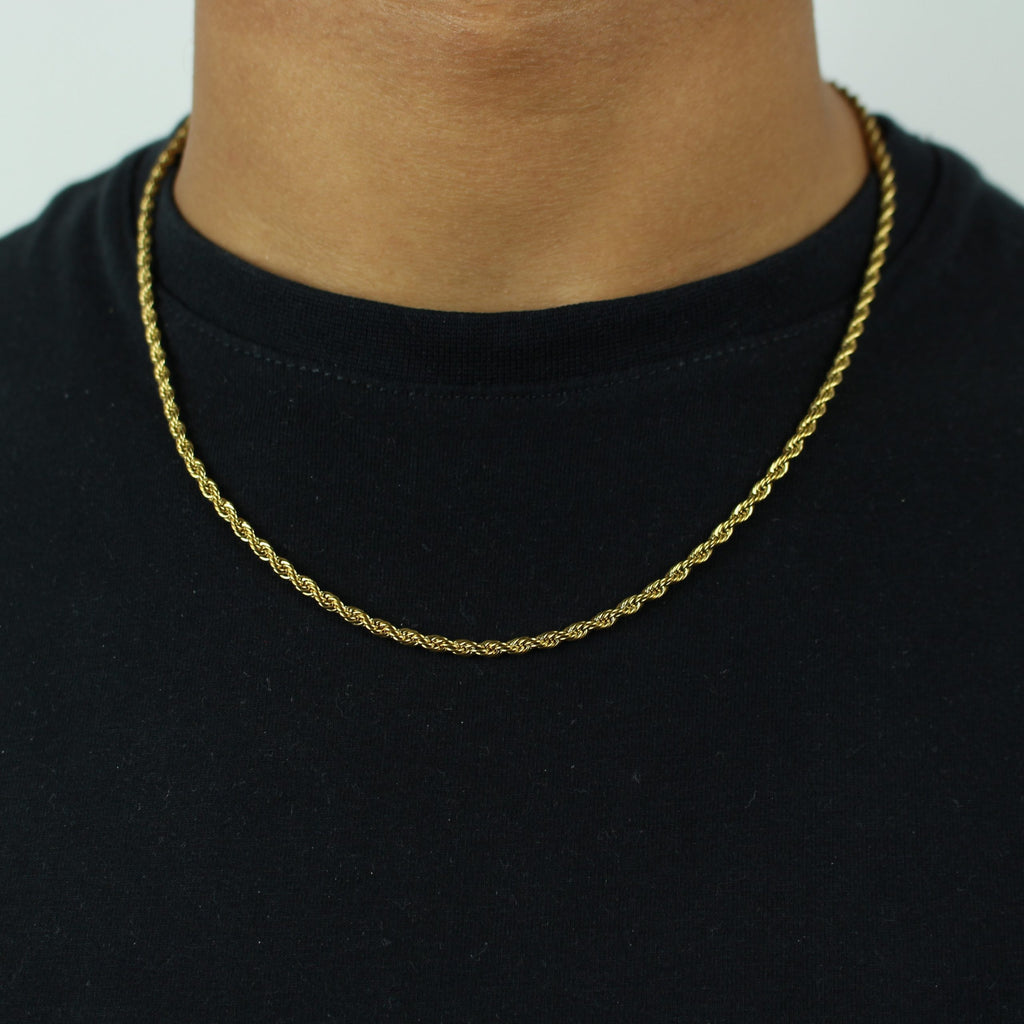 The Everyday Rope Chain- Gold & Silver